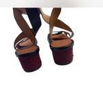 Joie  Rana Ankle Wrap Strappy Low Heel Leather Sandals Size 39 1/2 Photo 2