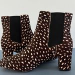 J.Crew Pebble Spotted Calf Hair Chelsea Ankle Boots Photo 4