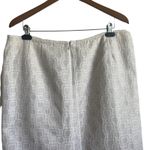 Kasper Women Midi Skirt 18 Cream Geometric Straight Career Mature Event Classic Photo 3