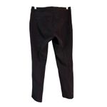Adrianna Papell Adrianna‎ Papell Black Bi Stretch Kate Fit Career Pants, Size 6, Women's Photo 6