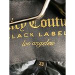 Juicy Couture Black Label Glossy Black Puffer Jacket Coat XS NEW/DEFECT $328 Photo 3