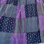 Susan Bristol VTG Components by  Purple Patchwork Boho Maxi Skirt Womans Size 8 Photo 2