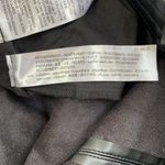 ZARA Vegan Leather High Rise Balloon Leg Joggers Jogging Pants in Black Size XL Photo 14