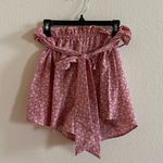 Romwe Printed Paper Bag Shorts Photo 2