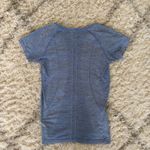 Lululemon  V-Neck Swiftly Short Sleeve Light Blue Photo 1