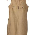 Laundry by Shelli Segal Laundry Linen Silk Yellow Dress Photo 0