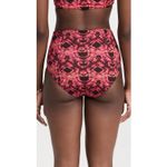 Ulla Johnson  Bikini Set Reina Wild Rose Top & Sahara High Waist Bottoms Size S Photo 2