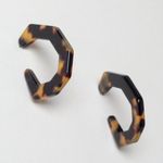 Rachel Comey ππ Baby Factor Earrings ~ Brown Tortoise NWT Photo 9