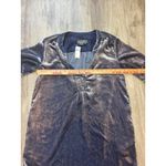 Anthropologie Melody Velvet Tunic Dress Long Sleeve Pockets Size XS Photo 4