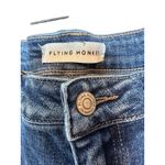 Vervet Flying Monkey Prudent Size 32 Distressed High‎ Rise Crop Raw Hem Jeans Dark Wash Photo 5