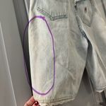 Vintage 90s Jou Jou Heartbreaker Denim Jean Shorts Lace Trim & Heart Patch 9/10 Blue Photo 11