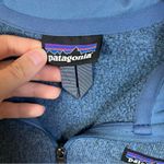 Patagonia Women's Better Sweater Quarter Zip Blue Small Photo 2