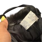 Vintage Watters and Watters Black Fur Trim Corset Top – Size 2 Photo 5