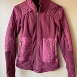 Lululemon  Fleecy Keen Jacket in Wine Berry Women's Size 2 Photo 0