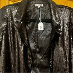 TCEC Black sequined blazer Photo 1