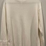 Anthropologie MOTH Antique White Turtleneck Sweater Photo 2
