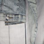 Bebe 2B  Light Blue Cropped Denim Jacket Photo 7