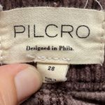 Pilcro  Corduroy Pants Brown‎ Straight Leg Casual Everyday Size 28 Photo 5