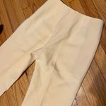Anne Klein NWOT NY Virgin Wool Neutral cream winter warm Trousers Casual Dress Photo 5