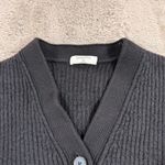 Babaton Aritzia Canberra Merino Wool Ribbed Cropped Button Cardigan Sweater 2XS Photo 7