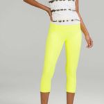 Lululemon  Athletica Lime Green Capris Photo 5