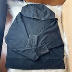 Joy Lab Black Acid Wash Cropped Hoodie Size Large Photo 11