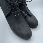 Rag and Bone  Grey Suede Heeled Lace Up Ankle Boots Womens 36.5 Booties Fall Luxury Photo 7