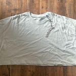 ASOS 4505 Women's Light Blue Boxy Oversized Cropped Tee Size Large NWT Photo 0