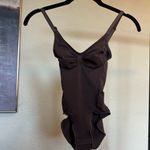 SKIMS  Sculpting Brief Bodysuit  Shapewear Espresso  NWOT size M Photo 2