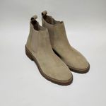 Steve Madden Leopold Chelsea Boots Suede Tan Ankle Booties Lug Sole Scandi Girl Photo 1