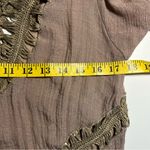 Active USA  Womens Boho Crochet Coverup Top Size M/L Hippie Beach 70s Festival Photo 3