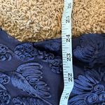 Alex Evenings Women's Tea Length Embroidered Dress with Illusion Sleeves 22W Photo 15