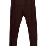 Fanka Body Sculpt 7/8 Leggings Reversible Wear Chocolate Brown Booty Lift Pant Photo 0