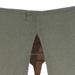 GB Olive Tie Front Cutout Mini Dress XS NWT | Long Sleeve Flowy Fit Photo 11