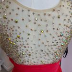 Milano Formals Fuchsia & Gold Beaded Evening Gown – Size 6 – NWT Photo 7