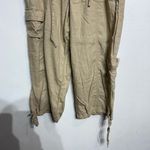 Aeropostale  Khaki Cargo Capri Pants Sz M Photo 2