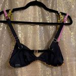 Lila Rose Lily Rose Paradise Black Pink Orange Yellow Gold Plated Chain Triangle Bikini To Photo 4