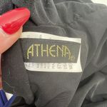 Athena Sz 12 Swimsuit Cabana Solids Cross Strap One Piece Soft Cups Navy Women’s Blue Photo 3