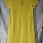Ralph Lauren Polo  Yellow The Mesh Mini Polo Dress Photo 0