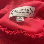 Nanette Lepore  Red Asymmetrical Dress Photo 9