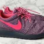 Nike Pink Purple Speckled Roshe Sneakers Photo 2