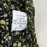 NEW Rococo Sand Hana Kaftan Dress Womens M Floral Printed Flowy Boho Maxi Black Size M Photo 5