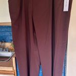 Calvin Klein Brown Dress Pants with Tailored Silhouette Photo 0