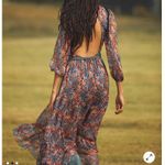 MISA Los Angeles NWT Anthropologie + Anahita Floral Open-Back Maxi Dress Photo 1