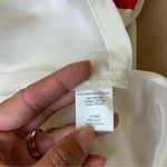 Line and Dot  Silk Color Block Button Down Photo 7