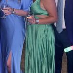 Abercrombie & Fitch Abercrombie Giselle Pleated Dress Cut-Out Maxi Photo 9