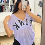 PINK - Victoria's Secret Victoria’s Secret PINK V neck Shirt Photo 0