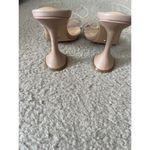 Tony Bianco New  saffron Nude color transparent vinyl sandals size 5.5 Photo 4