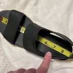 Vince Eres Slingback Matte Black Rubber Sport Sandals Size 5.5M Open Toe Photo 11