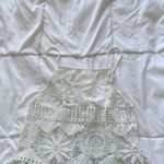 Urban Outfitters Ecote  Womens Small White Tank Top Cami Crochet Lace Boho Hippie Photo 1